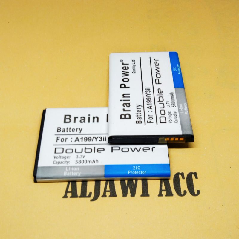 Baterai Batre Battery Huawei Y3ii / A199/ G610/G710 HB505070RBC Double Power Battery Hp