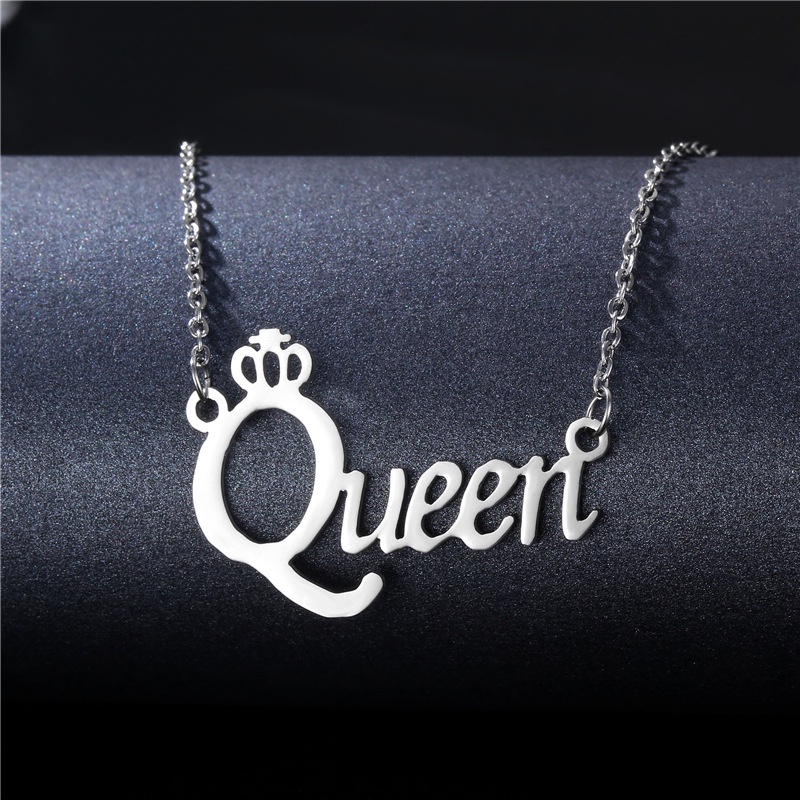Kalung Rantai Klavikula Bahan Stainless Steel Untuk Pria Dan Wanita
