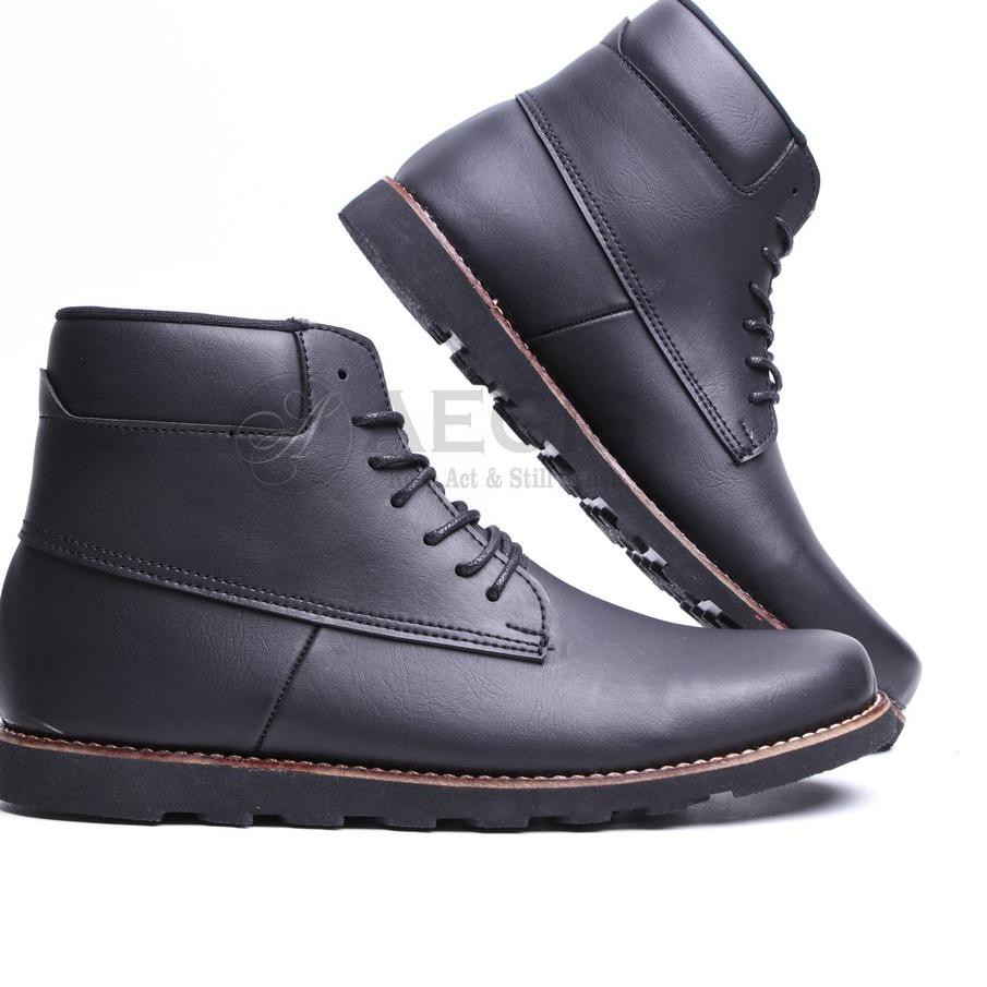 YWKR [BIG SIZE] Aegis - Winter Exclusive Sepatu Boots Pria Original .