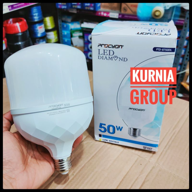 STARLUX MAX 50W CAPSUL Lampu LED Putih 50Watt Jumbo Super Terang Bohlam Capsule Kapsul Starluk MAX STM-58200DL Garansi 50 Watt Bola Lampu Besar Ruangan Besar Kualitas Premium Termurah Terlaris