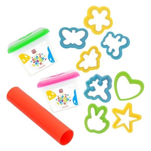 

Emco Superdough Mainan Lilin Plastisin dgn Aneka Bentuk Cetakan Plydoh - Shape n Learn Diskon