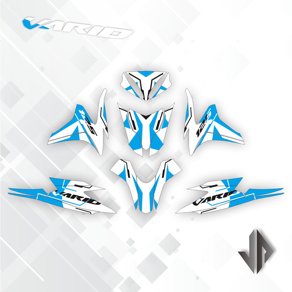 Decal Sticker / Stiker Vario 125 Old 2013 2014 64