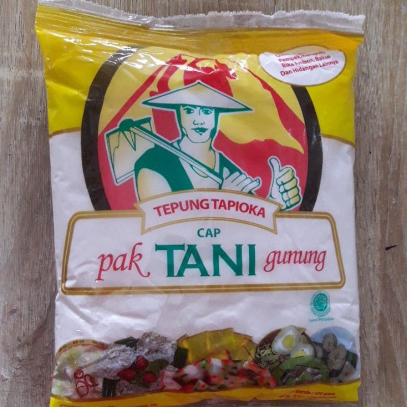 

Tepung Tapioka cap Pak Tani Gunung 500gr