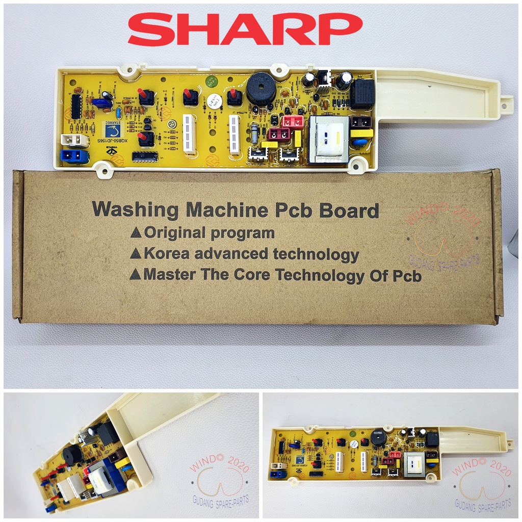 MODUL PCB MESIN CUCI SHARP / ES-F875S-P / ES-F876S-B / ES-F886 / ES-F8655-B