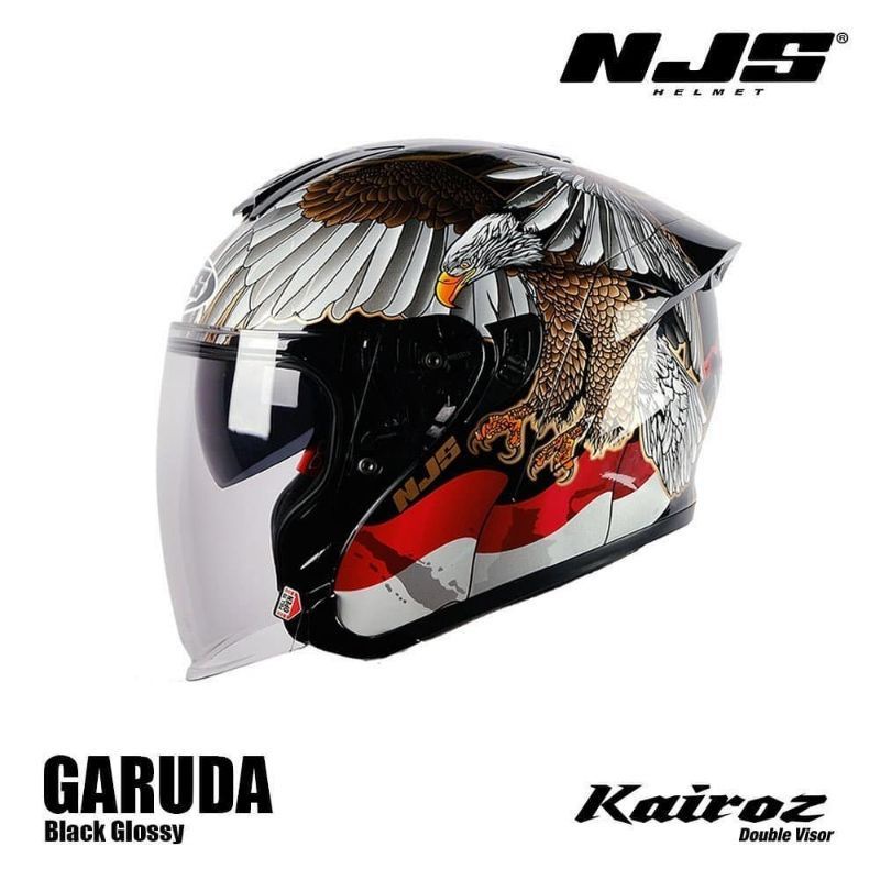 HELM NJS KAIROZ MOTIF GARUDA