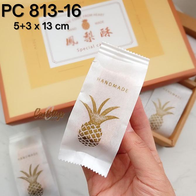 

Kualitas terbaik] Plastik Nastar Taiwan PC813-16 Nanas Emas Gold Handmade Cookies Kuker