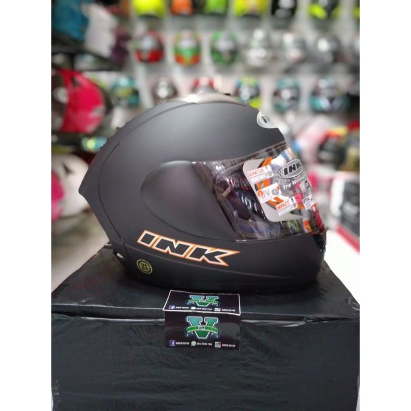 HELM INK CL MAX SOLID BLACK DOFF
