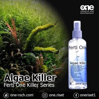 Ferti One Algae Killer Obat pembasmi Lumut Alga Aquarium Aquascape