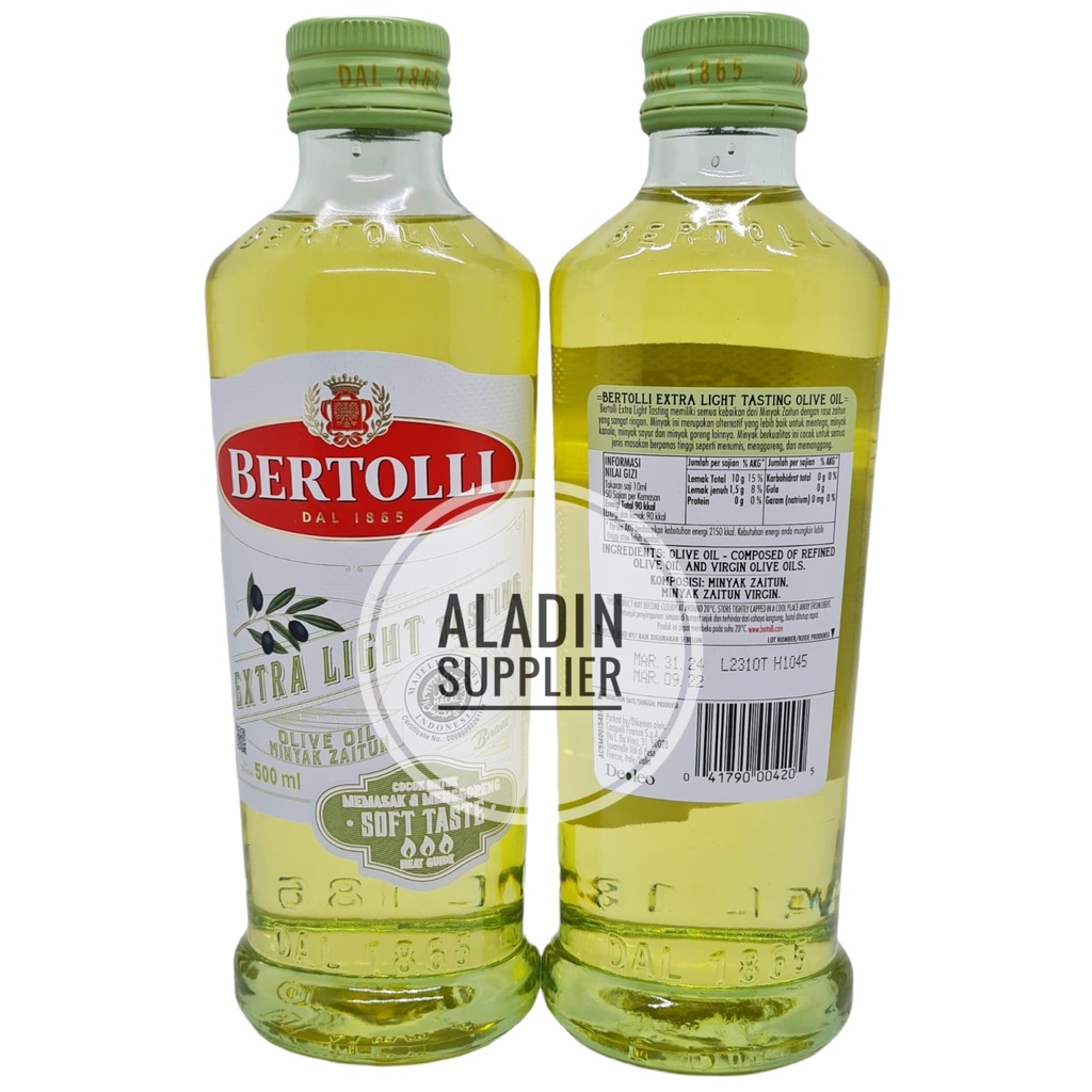 

Bertolli Extra Light Olive Oil 500ml