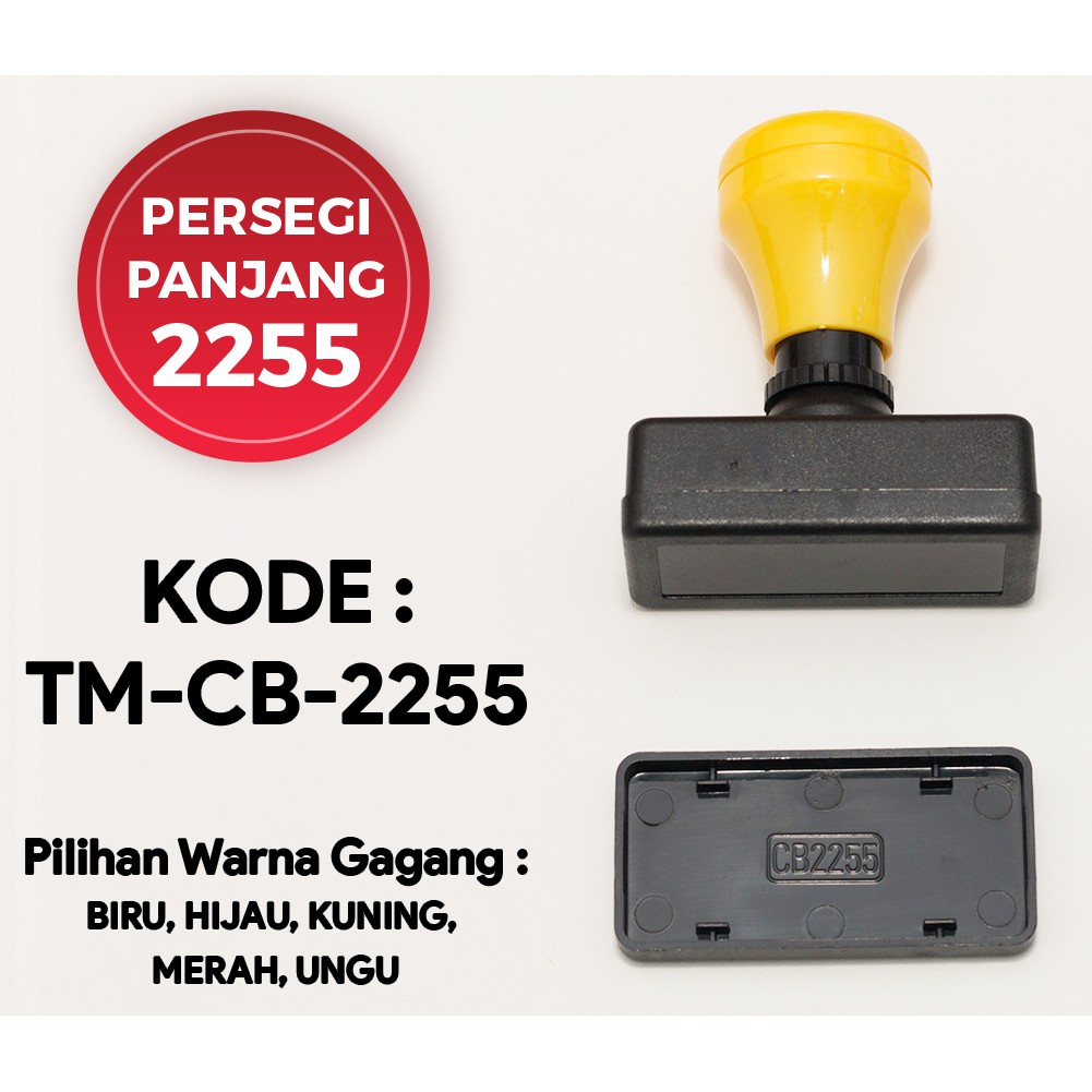 

GROSIR Gagang Stempel Flash otomatis PERSEGI PANJANG 2255 (22x55mm) -TM-CB-2255