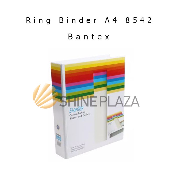 

Ordner Bantex A4 Insert Ring Binder 2 Ring 40mm 8542