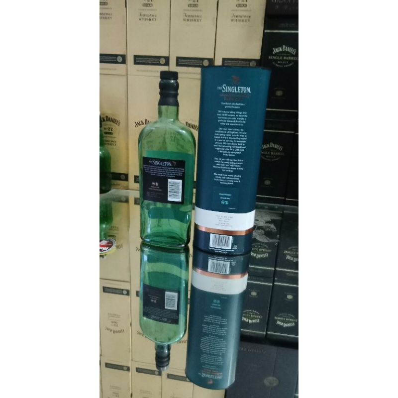 Botol bekas whisky botol bekas miras botol pajangan volume 750 ml