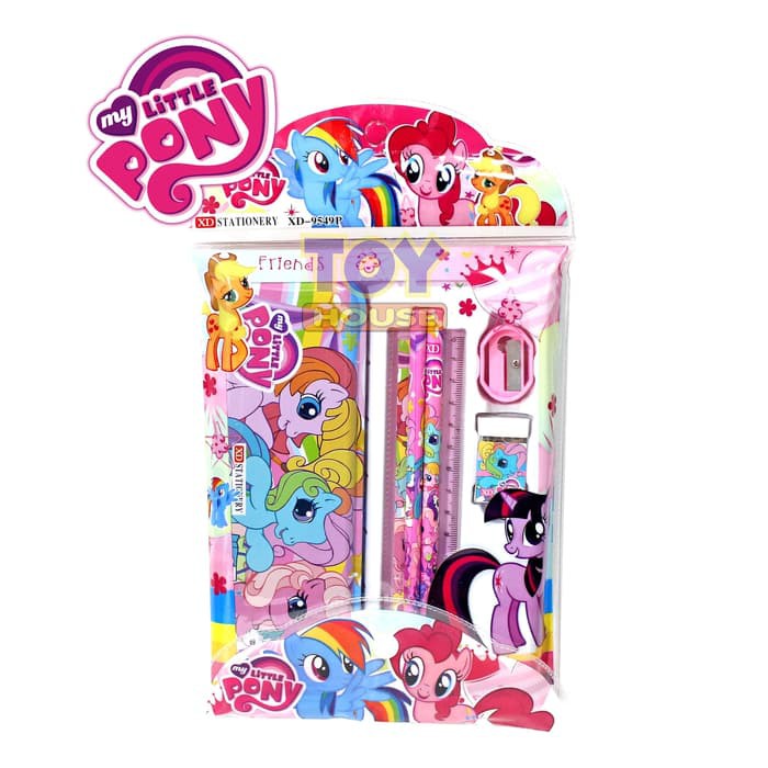 

Paket Puzzle Anak - Paket Ujian - Paket Alat Tulis Set Perlengkapan Atk Alat Tulis Anak Little Pony