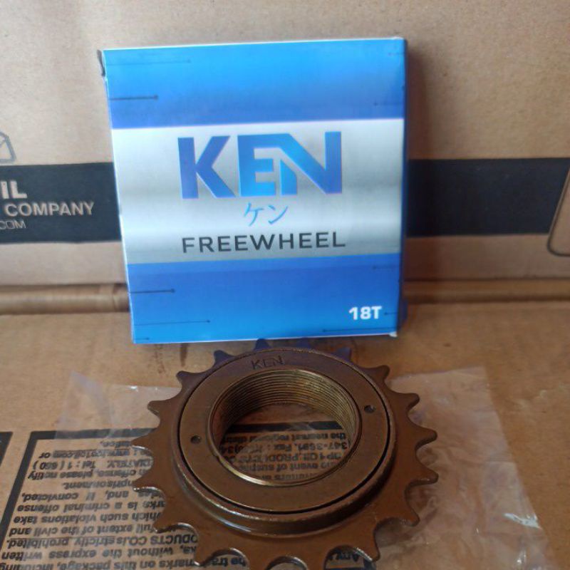 GEAR GIR SEPEDA FREEWHEEL 18T KEN