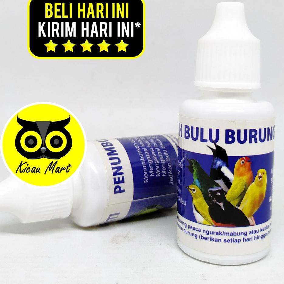 [KODE PRODUK IMB0L4297] PENUMBUH BULU BURUNG SEMPATI OBAT CABUT BULU RONTOK KUSAM BOTAK UNTUK MURAI 