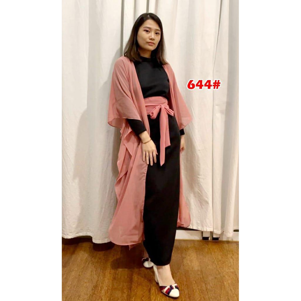 644# Longdress scuba muslim fashion