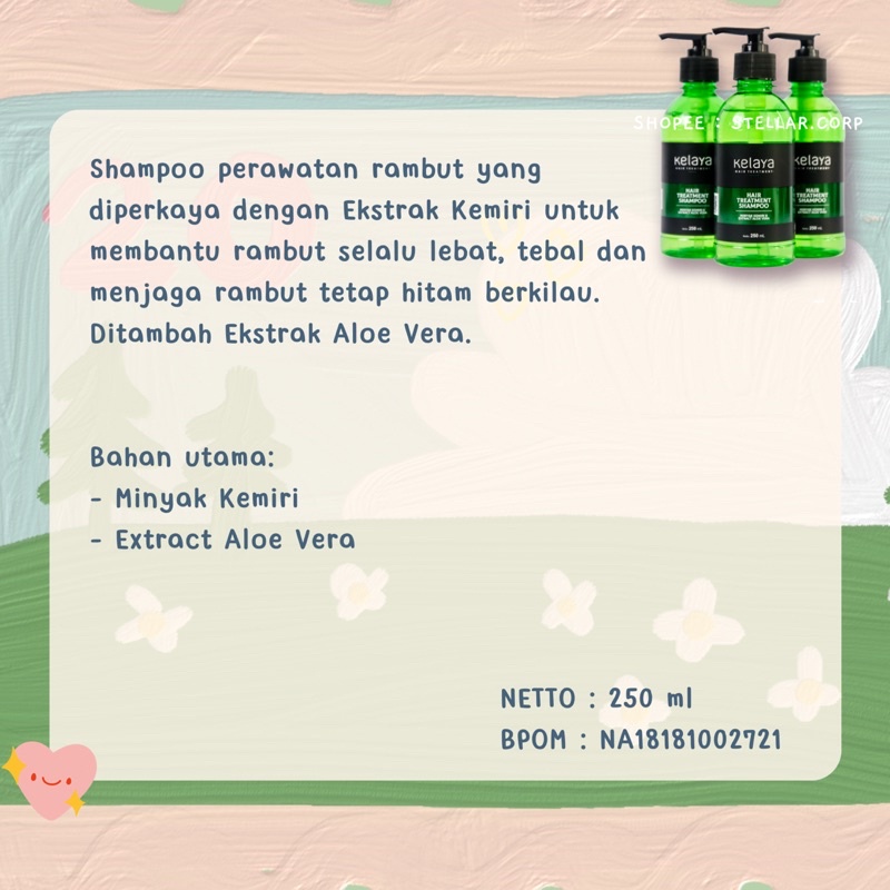 [READY] Kelaya Hair Treatment Shampoo | Shampo BPOM