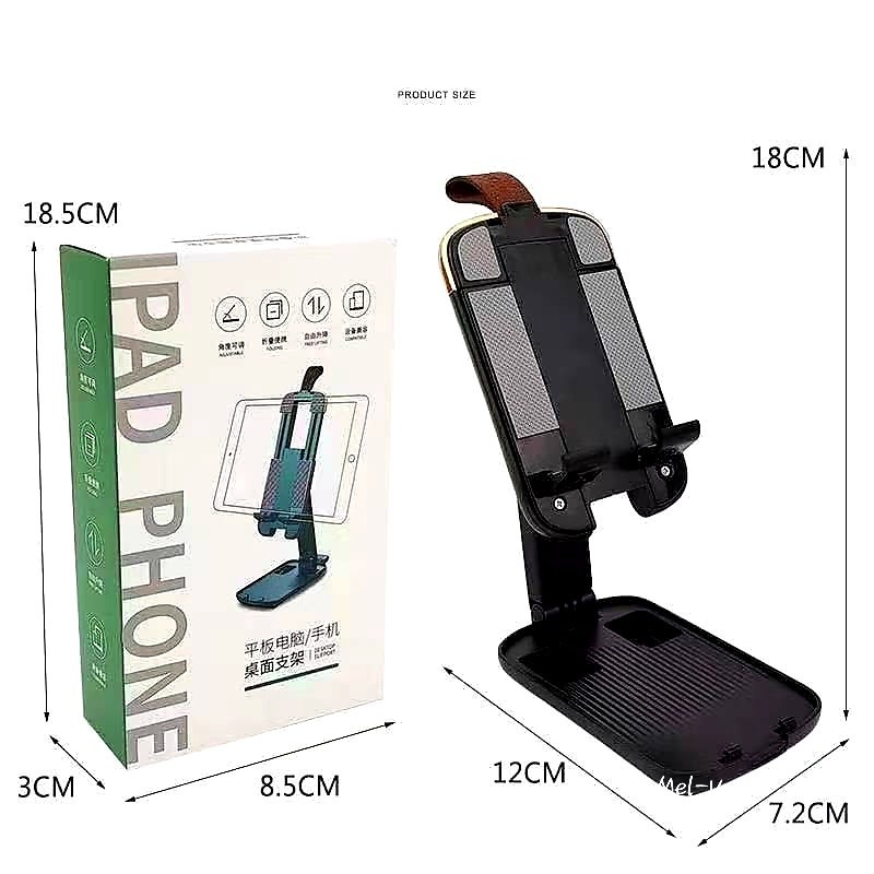 Stand Hp Ipad Tab Tablet Pouch Dudukan Meja Holder Handphone