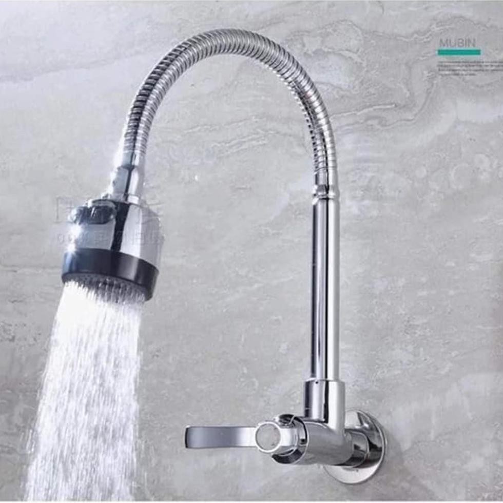 Kran Leher Angsa Sambungan Kran Flexible Cuci Piring Air