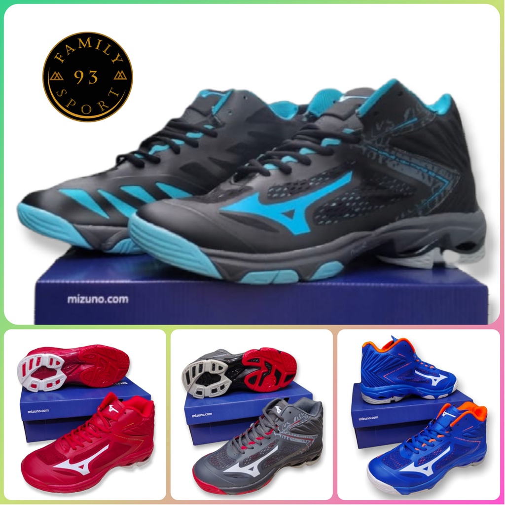 Sepatu Volly Mizuno wlz/Sepatu Volly Mizuno WLz3/Sepatu Olahraga Badminton-Lari Mizuno WLz6 Pria/Wan