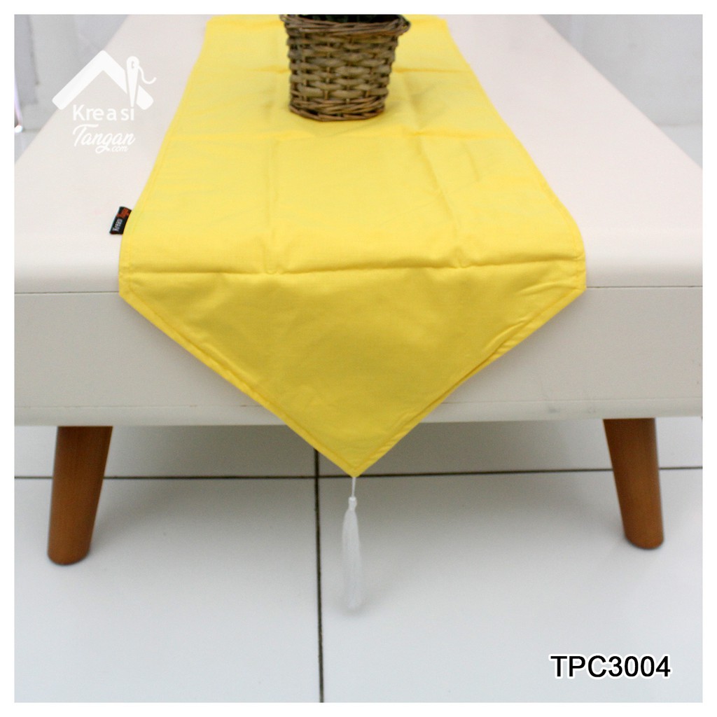 Taplak Meja Polos Table Runner POLOS Ukuran 105x30 &amp; 150x35 (TPC3004)