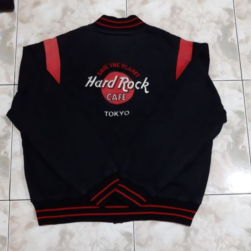 Jaket versity HARD ROCK CAFE Tokyo