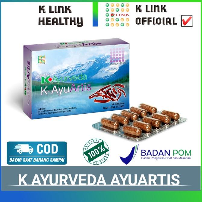 K AYURVEDA AYUARTIS Original K Link Pereda Tulang Nyeri Sendi Otot