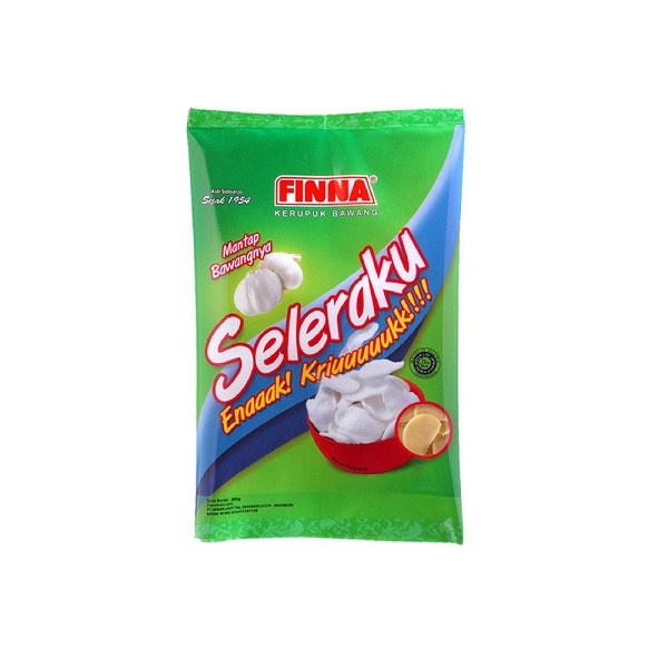 

FINNA KERUPUK BAWANG SELERAKU 200 GR