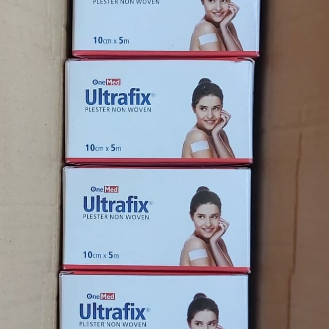 Ultrafix 10 cm x 5 m One Med. Ultra fix 10cm x 5m OneMed. Ultrafix 10x5. Plester Penutup Luka OMed