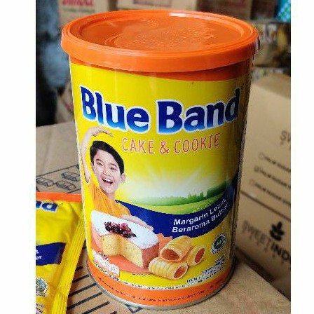 Mentega Blue Band Cake and Cookies 1 kg Kaleng Orange SATUAN Murah