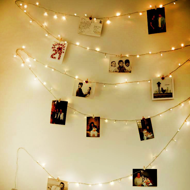 LED100 WARM WHITE AC CE plug lampu tumblr natal dekorasi 
