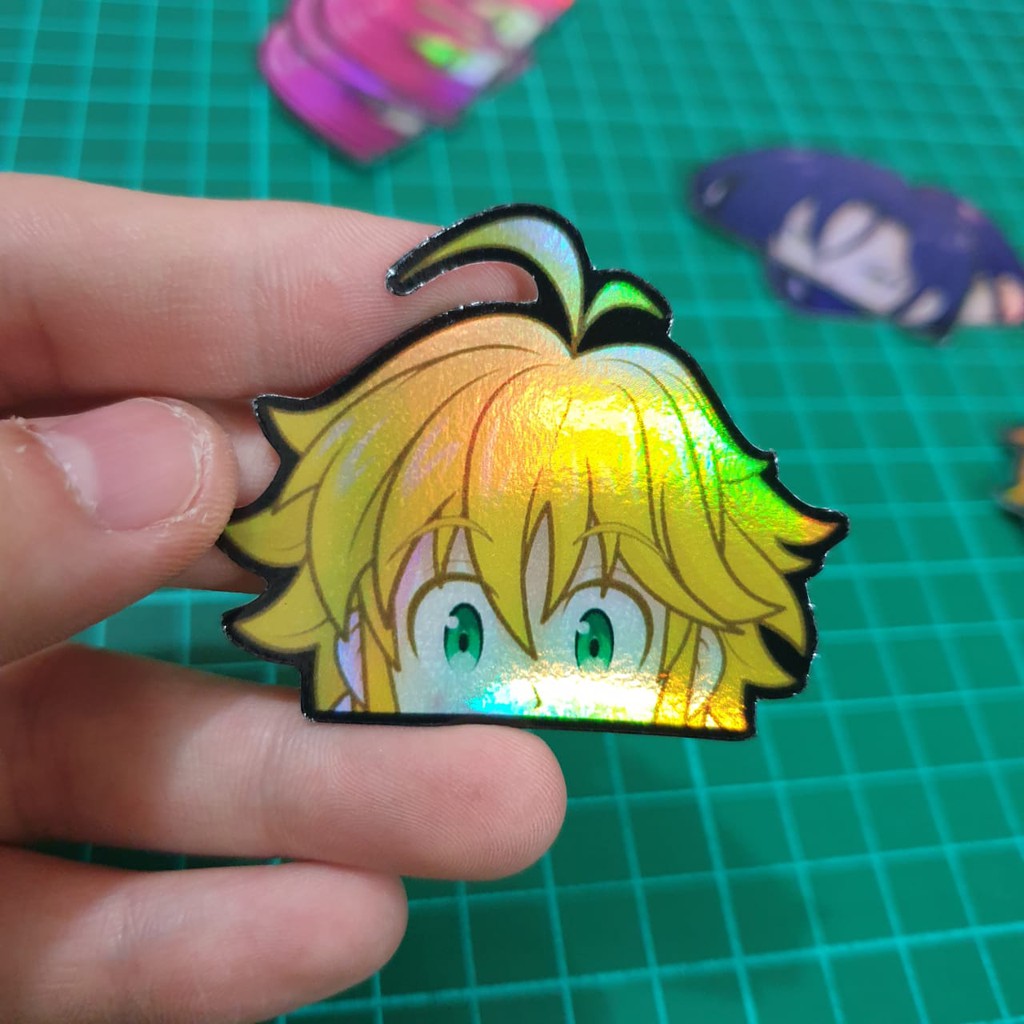 

Sticker Hologram Anime - PSH271 - Seven Deadly Sins - Meliodas