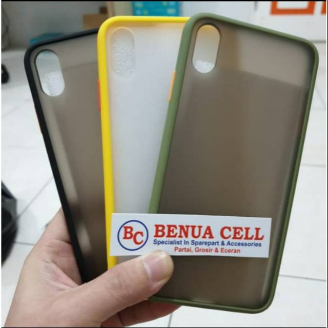 SOFTCASE IPHONE XS MAX - CASE MATTE FULL COLOR IPHONE XS MAX