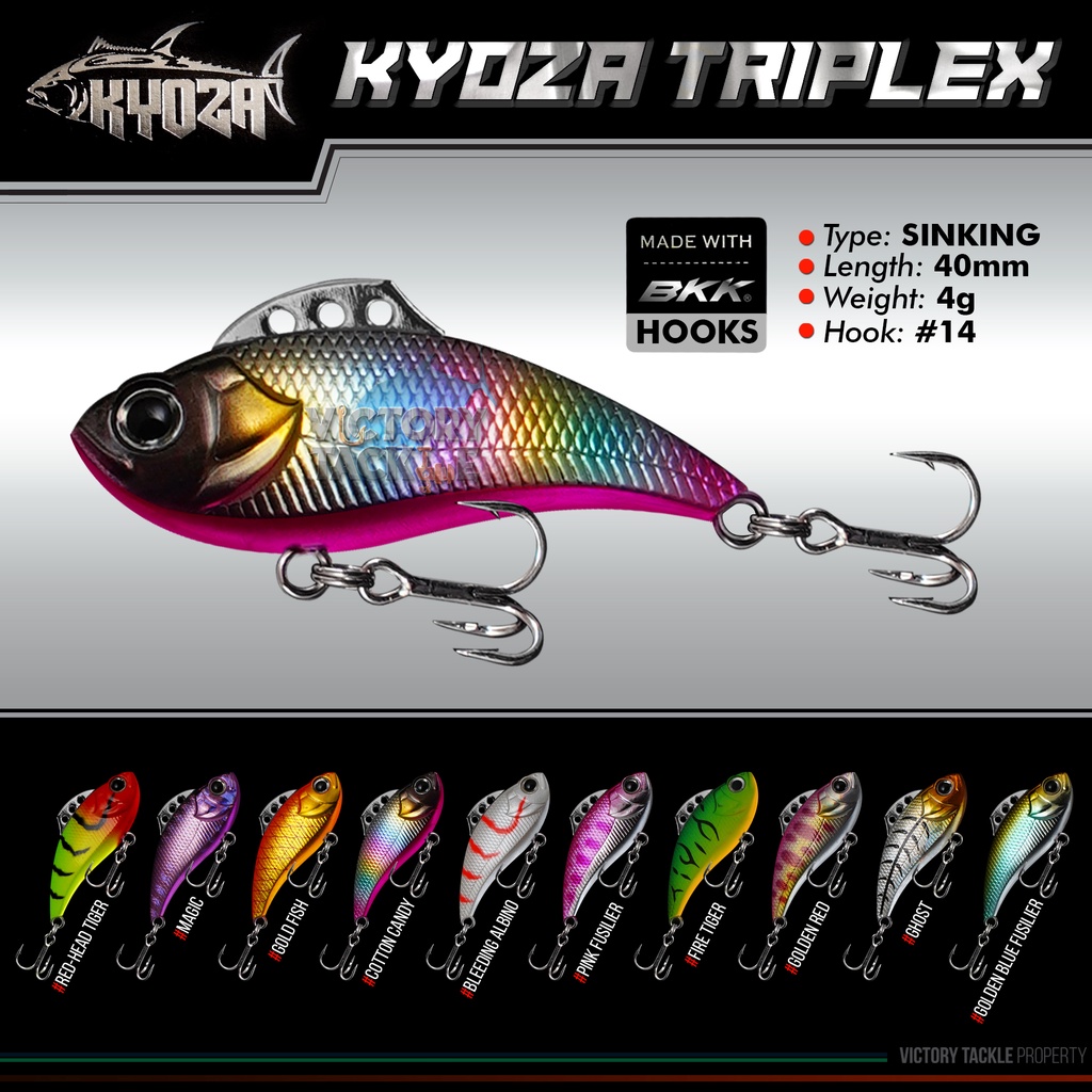 UMPAN PANCING Lure KYOZA TRIPLEX 40 MM 4 GRAM Minnow