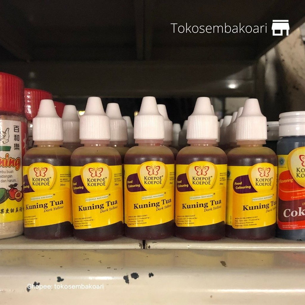 

Koepoe Pewarna Kuning Tua 30 ml