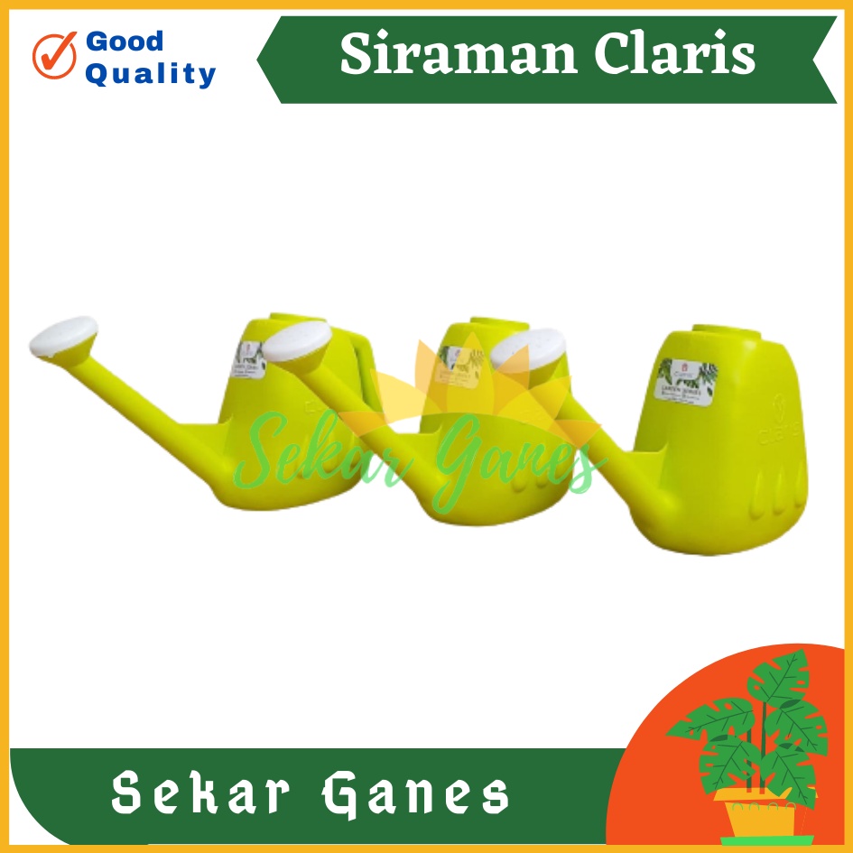 Sekarganes Claris 5953 1,3 Liter Pot Siram Siraman Alat Penyiram Tanaman Bunga Springtime Plastik Primavera 1,3 Liter Siraman Claris 5953 Gembor