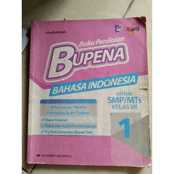 

Buku Bupena kelas 7(IPA,English,B.indo)