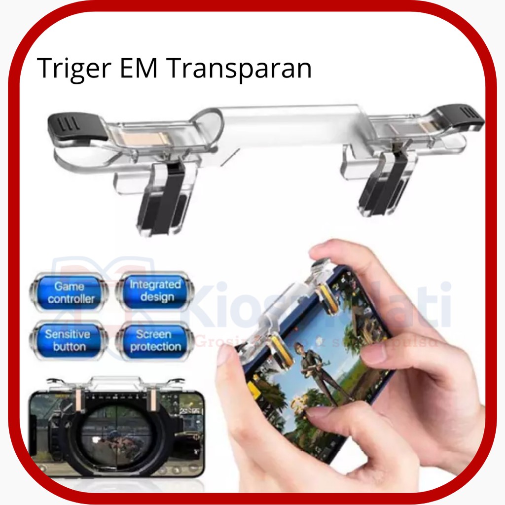Trigger Game Shoot Smartphone Trigger L1 R1 Triger E9 GT01 - Console JoyStick Game FPS