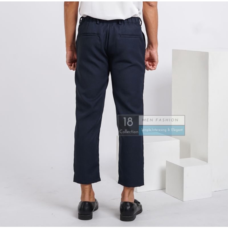 [Bisa COD] Celana Panjang Kerja Pria Slimfit Formal PREMIUM