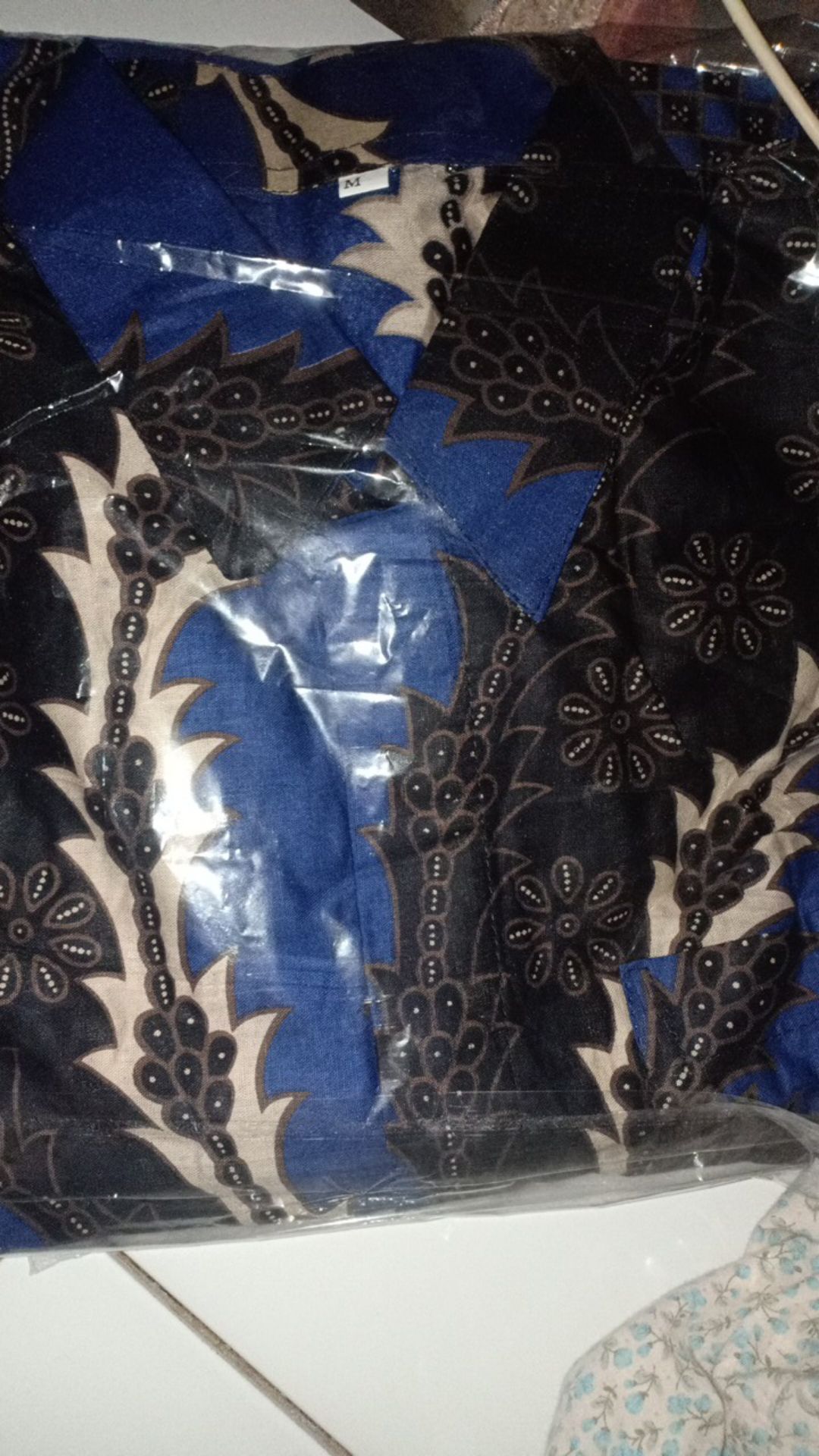 Kemeja Batik Lengan Panjang Size M L Xl Xxl Xxxl