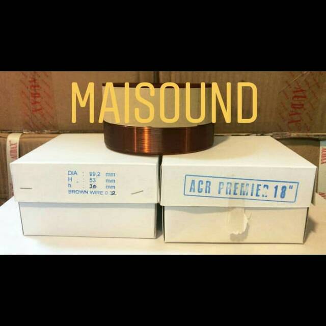 SPUL SPEAKER ACR PREMIER 18 Inch spool