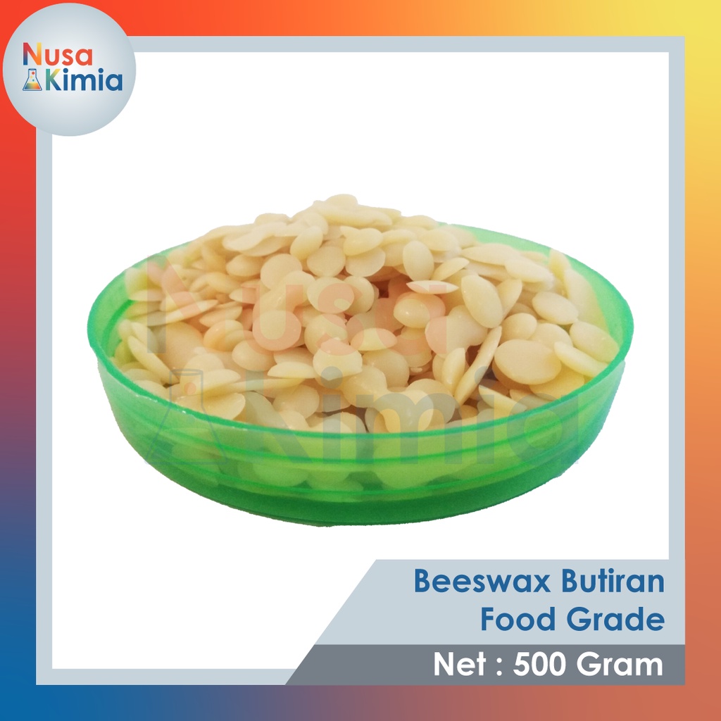 Beeswax Murni Butiran - Lilin Lebah 500 gram