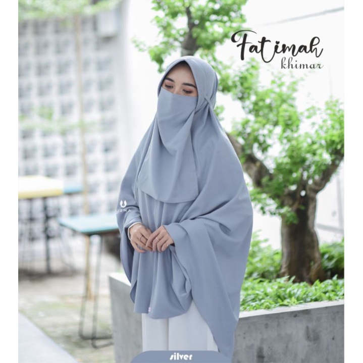 Khimar Fatimah Uzma Hijab Bonus Cadar Tali