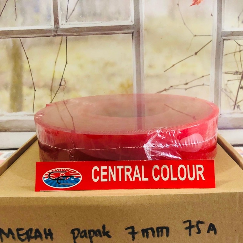

Karet Rakel Papak 4000 X 50MM X 7MM 75A Sablon Per Roll P: 4 Meter - MERAH