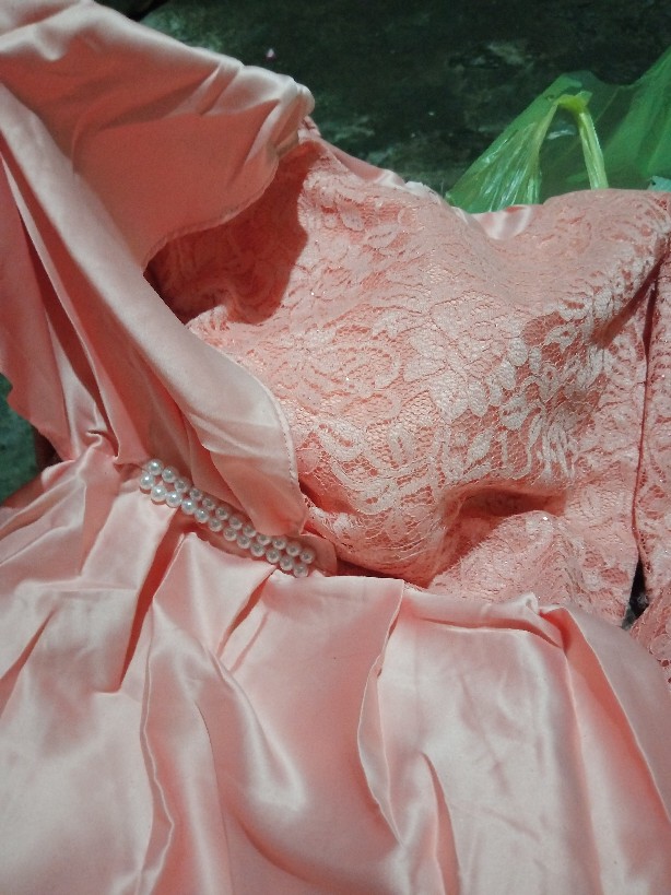 Gamis Brokat Cavlin // Pusat Kulakan Batik