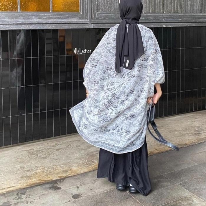 ➾ [⭐ ] OUTER SCARF MOTIF VOAL PREMIUM OUTERWEAR BY VLNLLECTION ♨