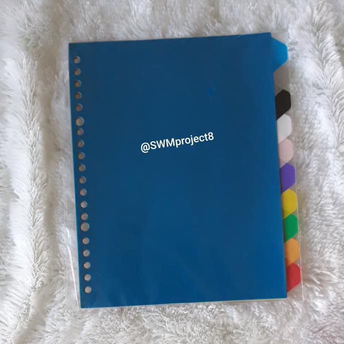 

BEST SELLER A5 20ring refill loose leaf isi binder filler kertas file pembatas TERJAMIN