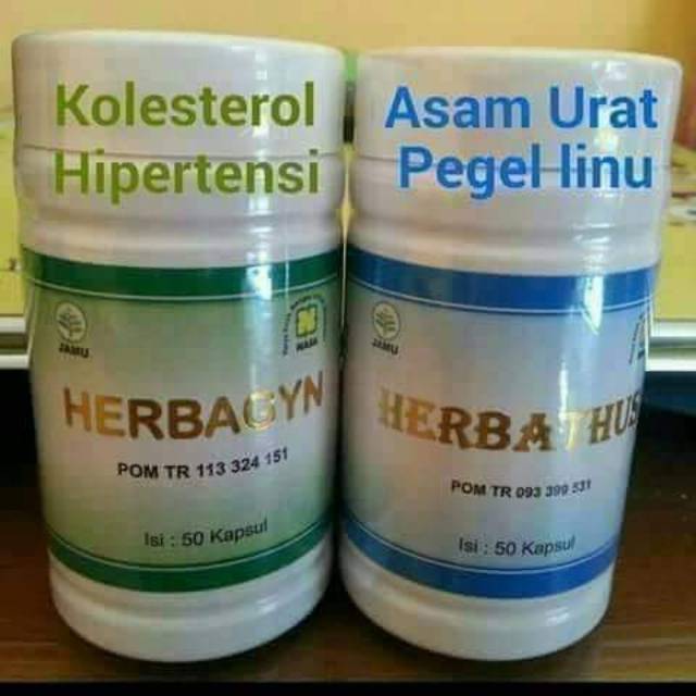 Obat kolesterol nasa herbal HERBAGYN ~ HERBATHUS