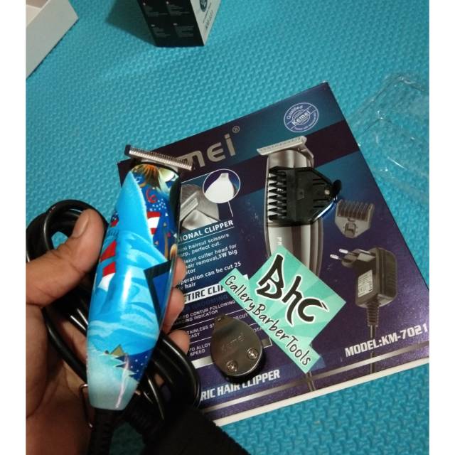 BAYAR DITEMPAT TRIMMER Kemei detailer corded pakai kabel 701 7021 hair tato hairtato ukir rambut