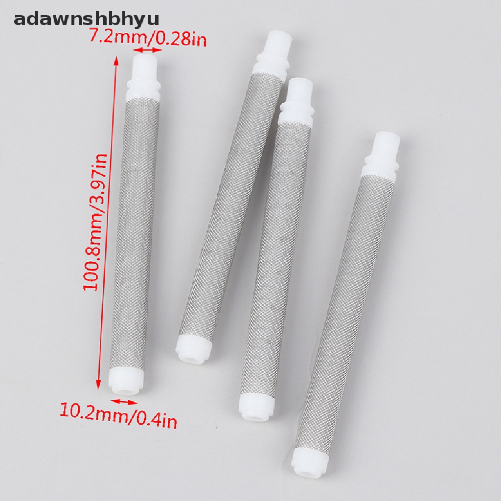 Adawnshbhyu 10PCS Airless Spray Gun Filter 60mesh Alat Filter Pistol Mesin Semprot Pengap